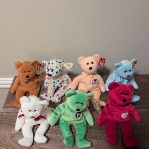 Lot Of TY Bennie Babies 1990-2000s